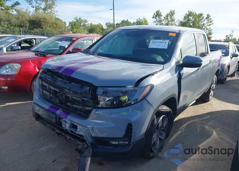 2024 Honda Ridgeline Rtl z USA, uszkodzony, nr VIN 5FPYK3F53RB009203